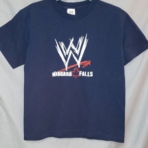 WWE Niagara Falls Canada Tshirt Kids XL